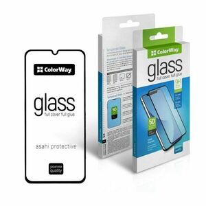 COLORWAY GLASS 9H FC GLUE SAMSUNG GALAXY A05 BLACK (CW-GSFGSGA055-BK) vyobraziť