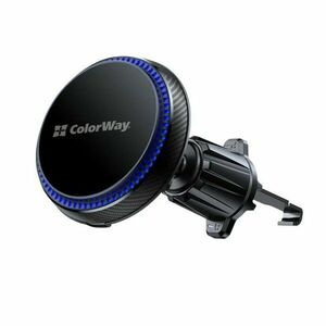 COLORWAY WIRELESS CAR CHARGER MAGSAFE 360 AIR VENT 15W BLACK (CW-CHMW041Q-BK) vyobraziť