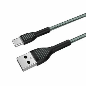 COLORWAY CABLE USB - TYPE-C (BRAIDED CLOTH) 3A 1M GRAY (CW-CBUC041-GR) vyobraziť