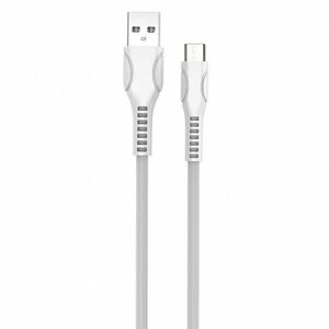 COLORWAY CABLE USB - MICROUSB (LINE-DRAWING) 2.4A 1M WHITE (CW-CBUM028-WH) vyobraziť