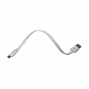 COLORWAY CABLE USB - MICROUSB 2.4A 25CM WHITE (CW-CBUM-MUM25W) vyobraziť