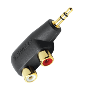 AUDIOQUEST Splitter Hard Mini/RCA 3.5 mm - 2x RCA vyobraziť