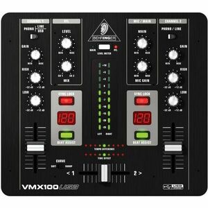 Behringer VMX100USB DJ mixpult vyobraziť