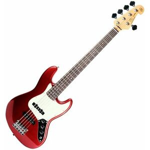 SX SJB62/5-MRD Metallic Red 5-strunová basgitara vyobraziť