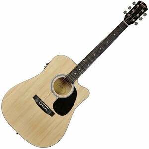 Fender Squier SA-105CE Natural Elektroakustická gitara Dreadnought vyobraziť