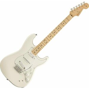 Fender Ed O'Brien Stratocaster MN Olympic White Elektrická gitara vyobraziť