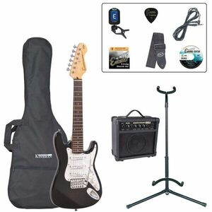 Encore EBP-E375 Gloss Black Elektrická gitara vyobraziť