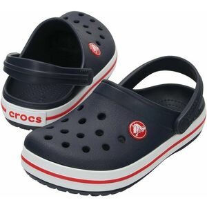 Crocs Crocband Clog Sandále Navy/Red 27-28 vyobraziť