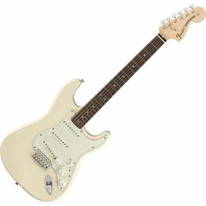 Fender Albert Hammond JR Stratocaster MN Olympic White Elektrická gitara vyobraziť