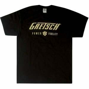 Gretsch Tričko Power & Fidelity Logo Black XL vyobraziť