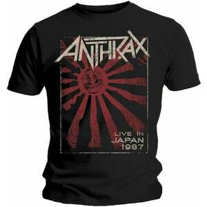 Anthrax Tričko Live in Japan Unisex Black L vyobraziť