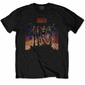 Kiss Tričko Destroyer Unisex Black L vyobraziť