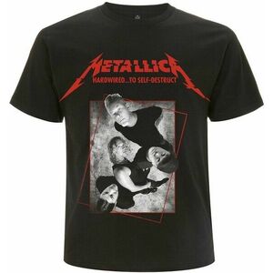 Metallica Tričko Hardwired Band Concrete Unisex Black XL vyobraziť