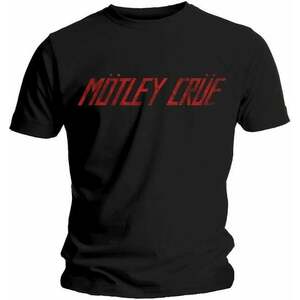 Motley Crue Tričko Distressed Logo Unisex Black L vyobraziť