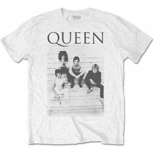 Queen Tričko Stairs Unisex White M vyobraziť