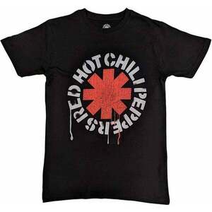 Red Hot Chili Peppers Tričko Stencil Unisex Black L vyobraziť