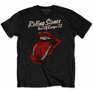 The Rolling Stones Tričko 73 Tour Unisex Black L vyobraziť