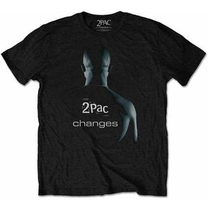 2Pac Tričko Changes Unisex Black M vyobraziť