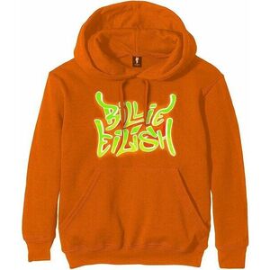 Billie Eilish Mikina Airbrush Flames Blohsh Orange 2XL vyobraziť