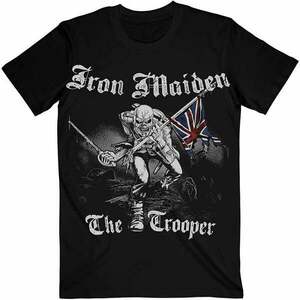 Iron Maiden Tričko Sketched Trooper Unisex Black L vyobraziť