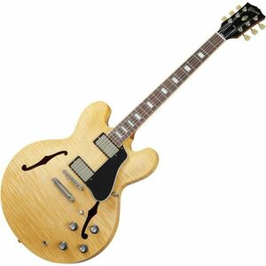 Gibson ES-335 Figured Antique Natural Semiakustická gitara vyobraziť