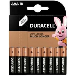 Duracell Basic 18 AAA batérie vyobraziť