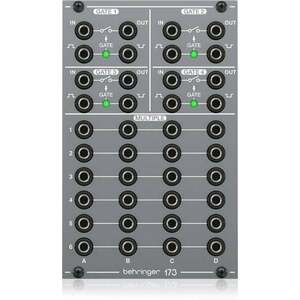 Behringer 173 Quad Gate/Multiples Modulárny systém vyobraziť