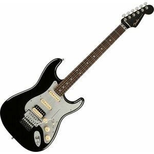 Fender Ultra Luxe Stratocaster FR HSS RW Mystic Black Elektrická gitara vyobraziť