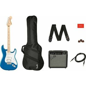 Fender Squier Affinity Series Stratocaster HSS Pack MN Lake Placid Blue Elektrická gitara vyobraziť