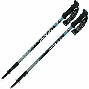 Fizan Prestige Black/Blue 65 - 140 cm Turistické palice vyobraziť