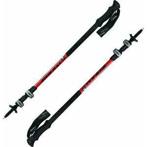 Fizan Elbrus Red 70 - 140 cm Turistické palice vyobraziť