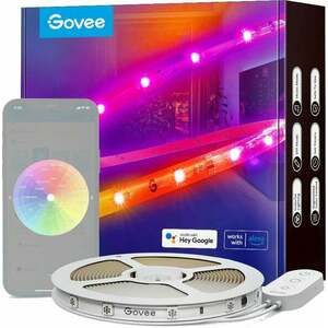 Govee WiFi RGBIC Smart PRO LED strap 5m Štúdiové svetlo vyobraziť