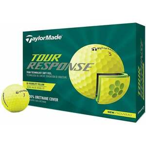 TaylorMade Tour Response Yellow Golfové lopty vyobraziť