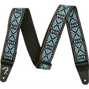 Fender Pasadena Woven Strap Gitarový pás Blue Snowflake vyobraziť