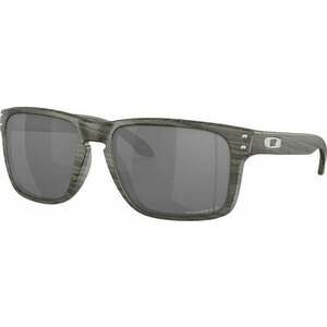 Oakley Holbrook XL 94173459 Woodgrain/Prizm Black Polarized Lifestyle okuliare vyobraziť