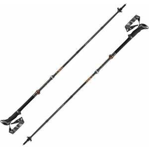 Leki Makalu FX Carbon Black/Orange/Naturalcarbon 110 - 130 cm Turistické palice vyobraziť