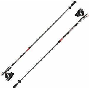 Leki Spin Black/Silvergray/White 100 - 130 cm Palice na Nordic Walking vyobraziť