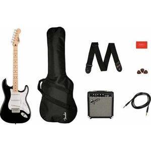 Fender Squier Sonic Stratocaster Pack Black Elektrická gitara vyobraziť