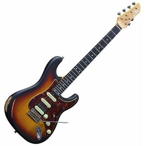 Eko guitars Aire Relic Sunburst Elektrická gitara vyobraziť