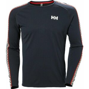 Helly Hansen Men's Lifa Active Stripe Crew Navy 2XL Technická spodná vrstva vyobraziť