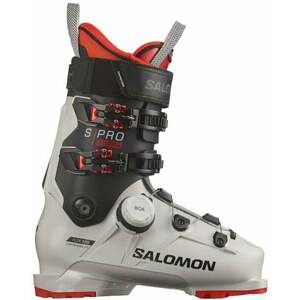 Salomon S/Pro Supra BOA 120 GW Gray Aurora/Black/Red 27/27.5 Zjazdové lyžiarky vyobraziť