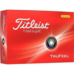 Titleist TruFeel 2024 Yellow Golfové lopty vyobraziť