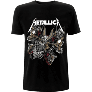 Metallica Tričko Skull Moth Unisex Black 2XL vyobraziť