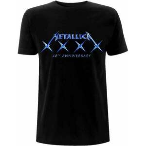 Metallica Tričko 40 XXXX Unisex Black XL vyobraziť