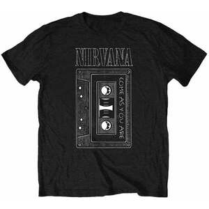 Nirvana Tričko As You Are Tape Unisex Black 2XL vyobraziť