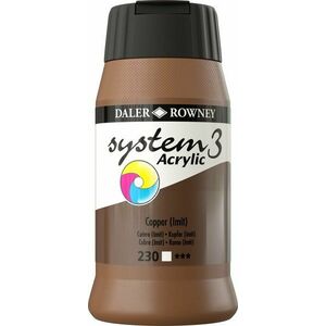 Daler Rowney System3 Akrylová farba Copper Imitation 500 ml 1 ks vyobraziť