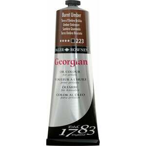 Daler Rowney Georgian Olejová farba Burnt Umber 225 ml 1 ks vyobraziť