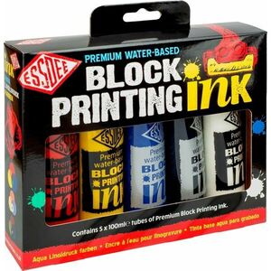 Essdee Block Printing Ink Farba na linoryt 5 x 300 ml vyobraziť