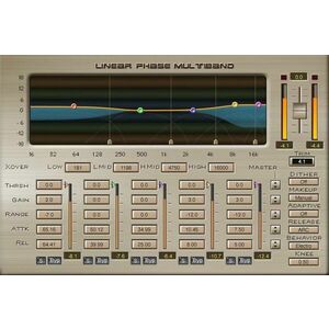 Waves Linear Phase Multiband Compressor (Digitálny produkt) vyobraziť