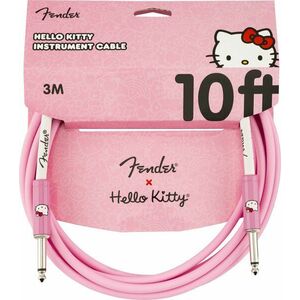 Fender Hello Kitty Instrument 10ft / 3‚05 m Rovný - Rovný Nástrojový kábel vyobraziť